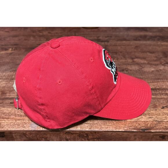 Miami RedHawks NCAA Collegiate Red Relaxed Fit Hat Adjustable Cap - Picture 4 of 7